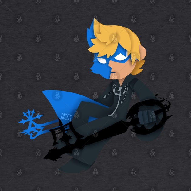 Dual-wielding Roxas by VenaCoeurva